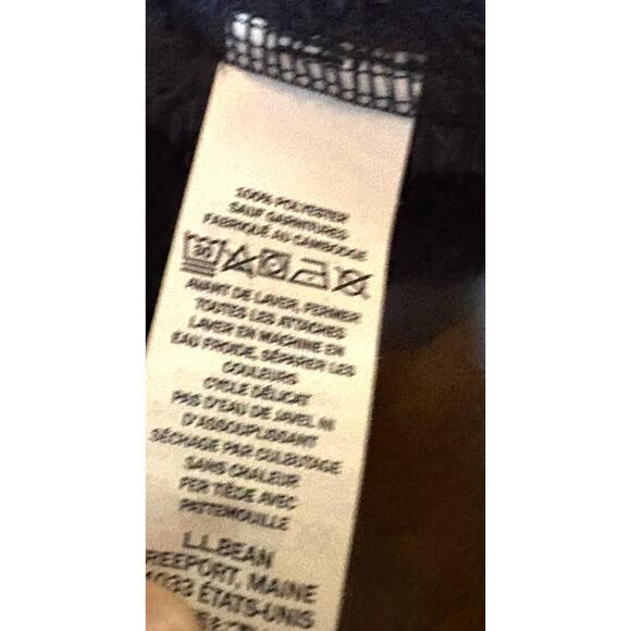 Vintage L.L. Bean Fleece Pullover (L) Made in USA Y2K Gorpcore - Picture 2 of 5